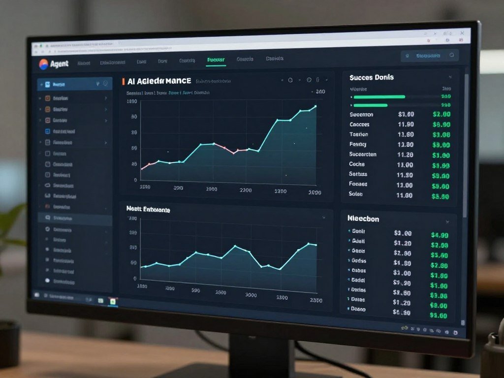 AI agent performance monitoring dashboard