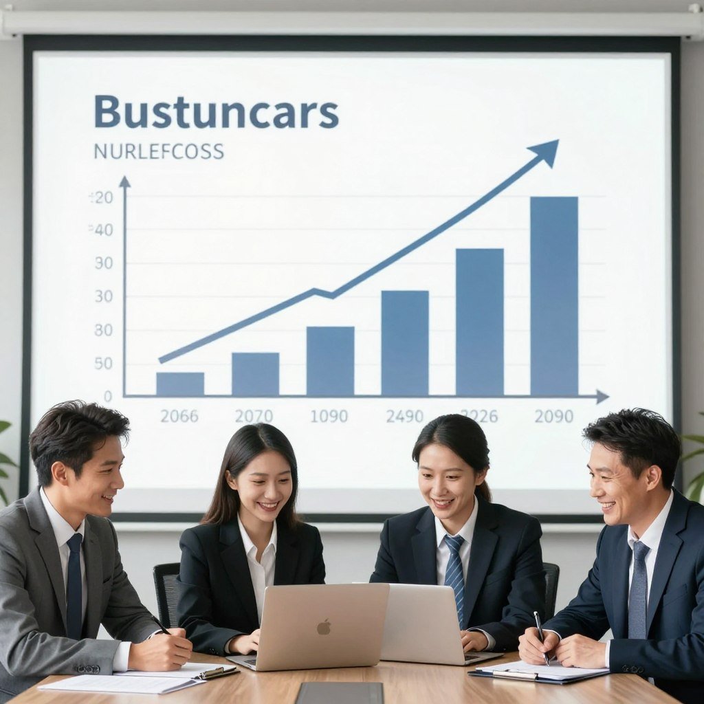 Client success celebration and business growth