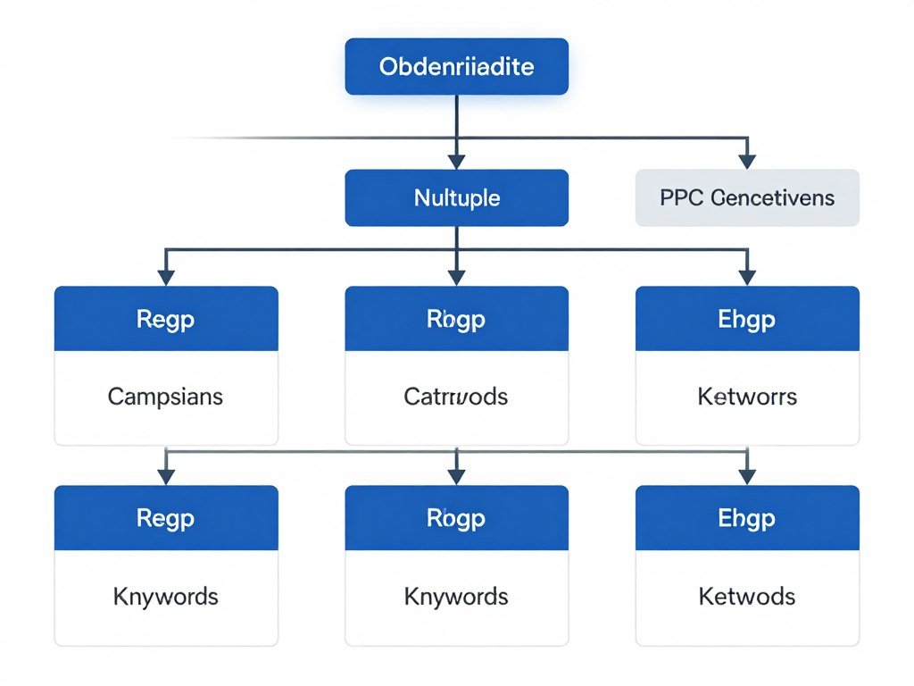 Complex enterprise PPC account structure