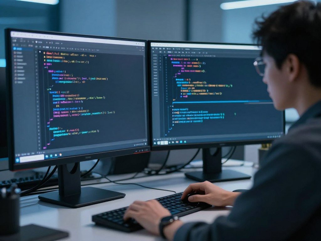 Developer coding AI agent system
