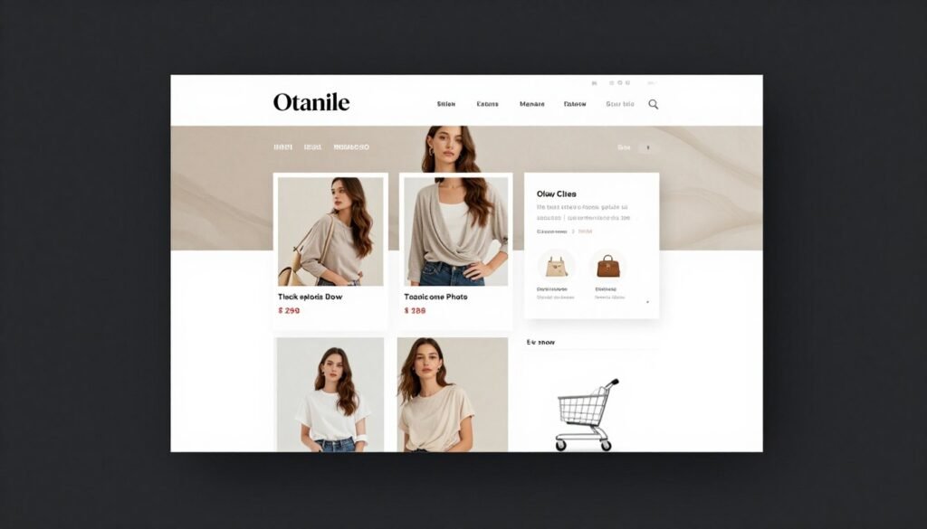 E-commerce enterprise platform optimized for search visibility