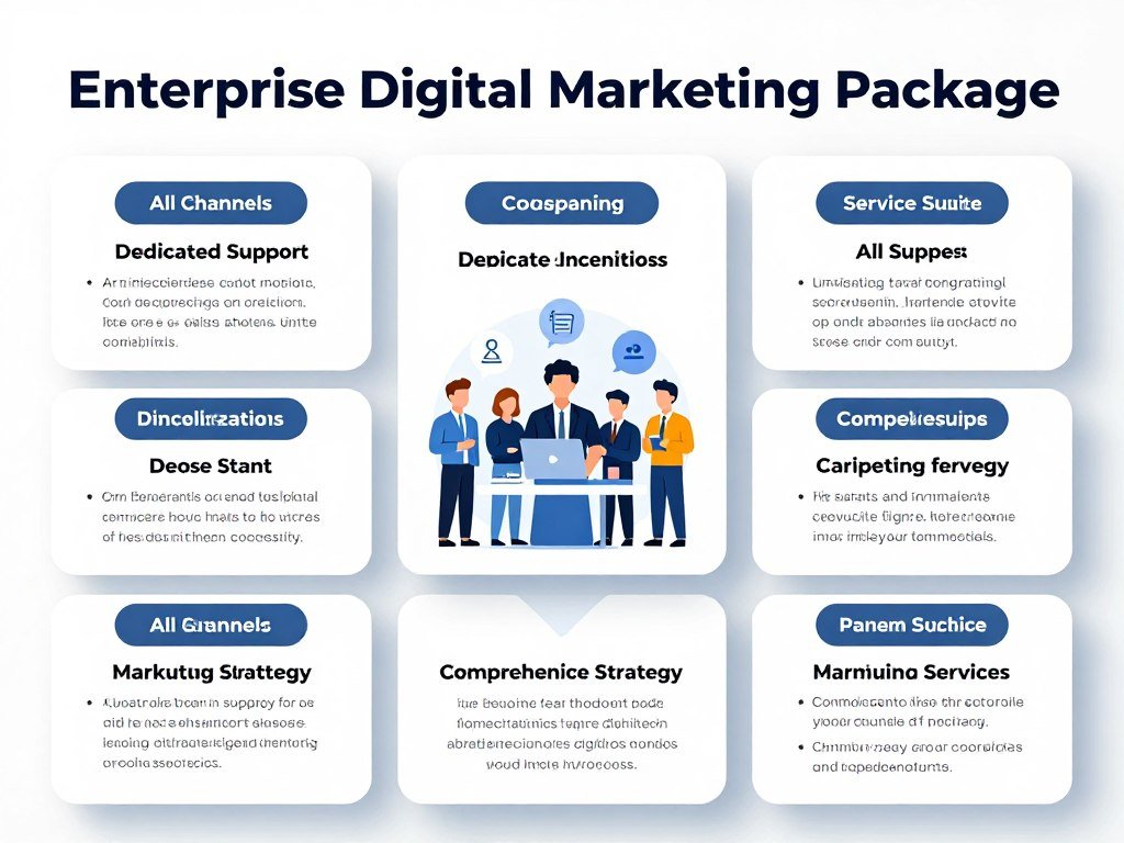 Enterprise package showing full-service digital marketing