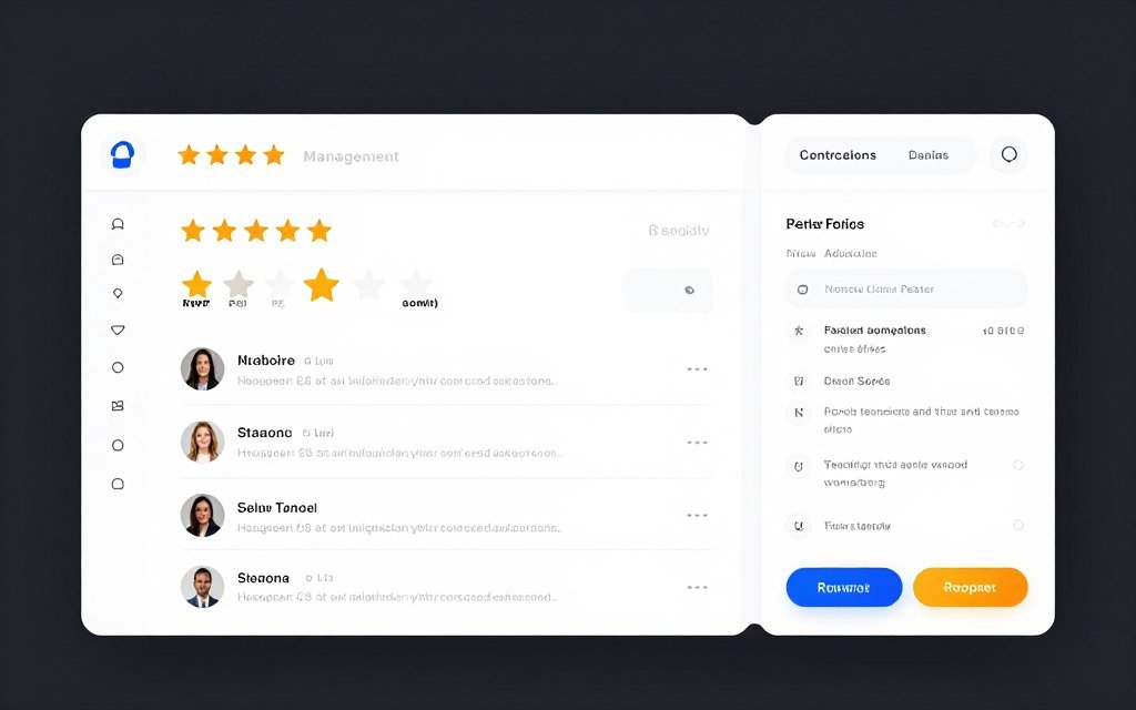 Five-star review management system