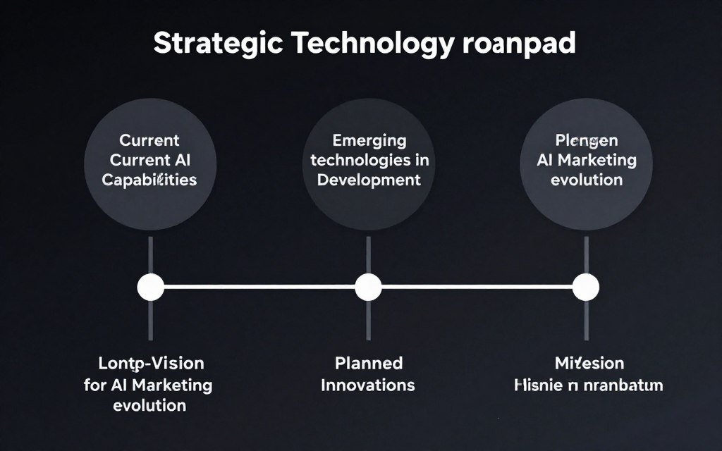 Innovation roadmap for AI marketing development