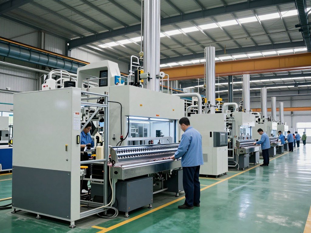 Manufacturing facility showcasing industrial enterprise SEO success