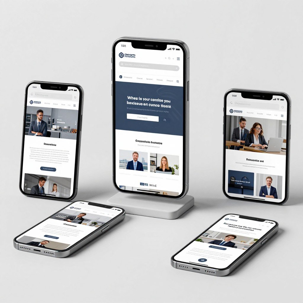 Mobile optimization testing showing responsive design implementation
