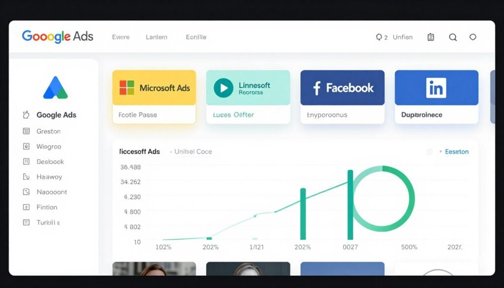 Multi-platform PPC advertising dashboard