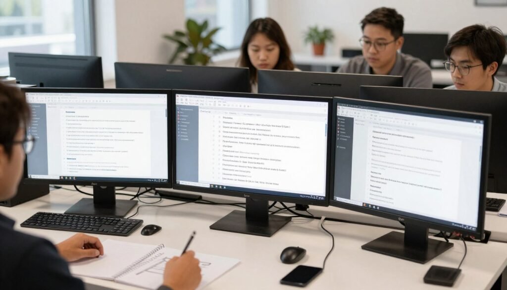 PPC campaign development workspace
