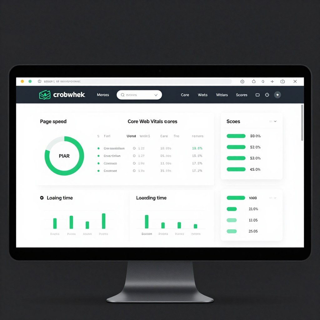 Page speed optimization results showing performance improvements