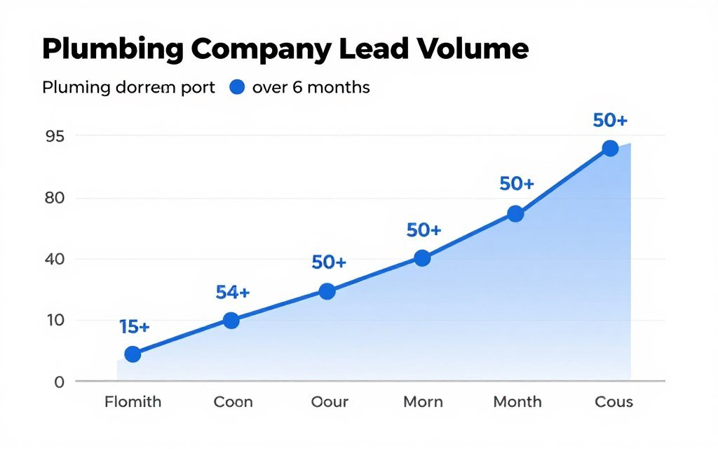 Plumbing company growth chart