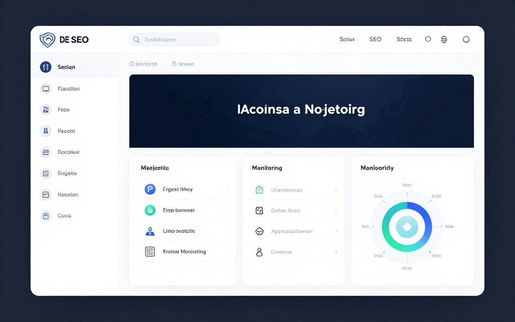 Proprietary SEO technology platform interface