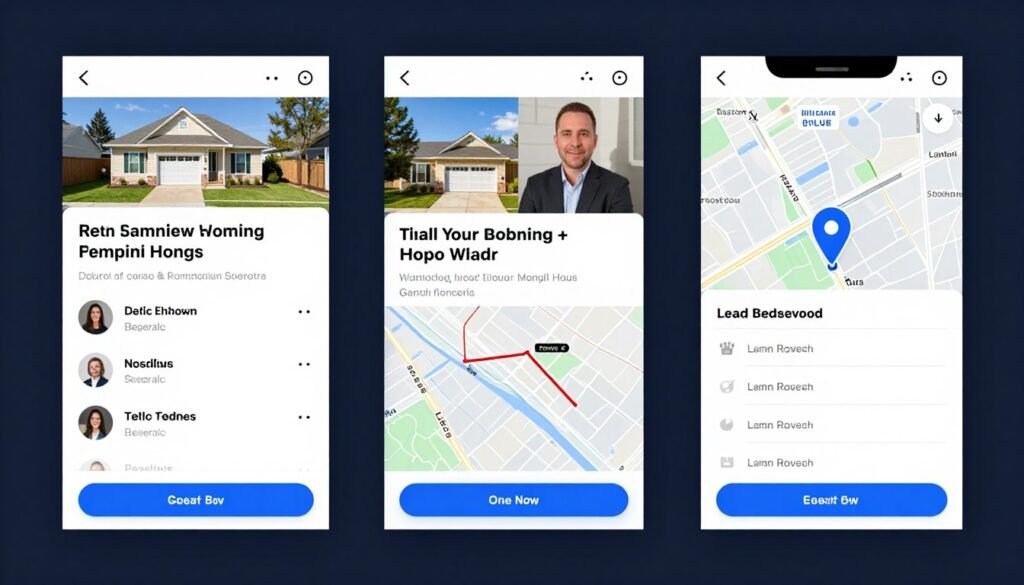 Real estate PPC visual advertising campaigns