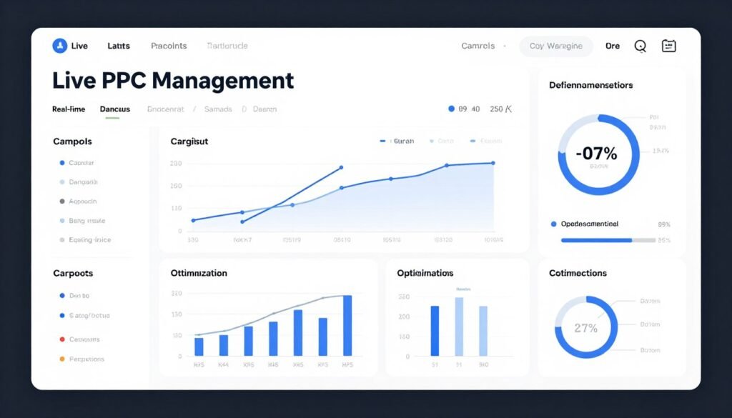 Real-time PPC campaign optimization dashboard