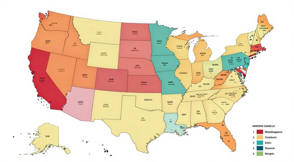 Regional market analysis across different US regions