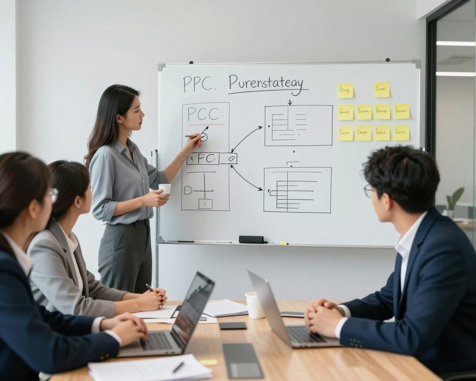 Strategic planning session for PPC campaigns