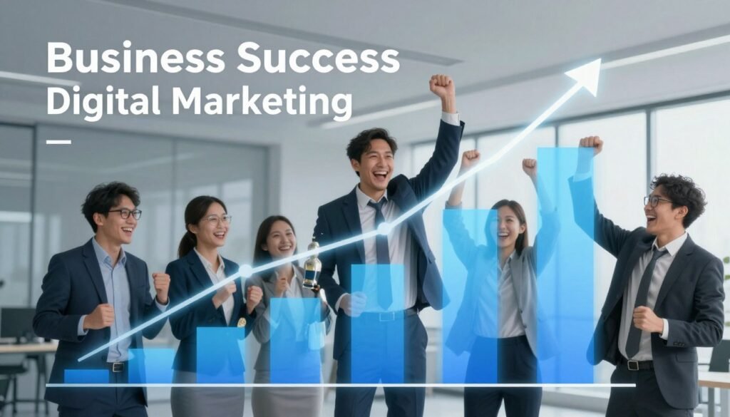 Successful business growth through digital marketing