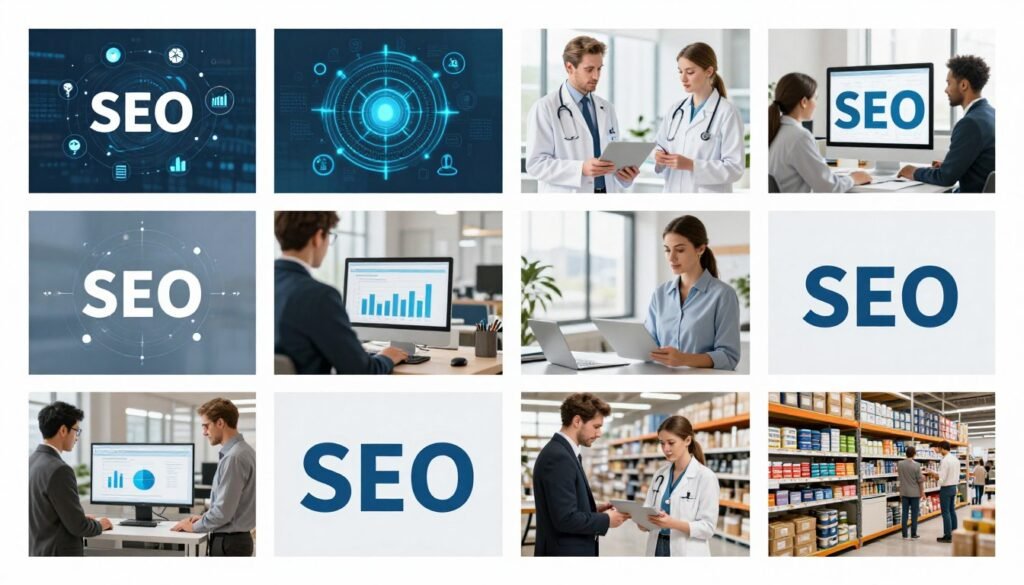 Various industries benefiting from enterprise SEO services