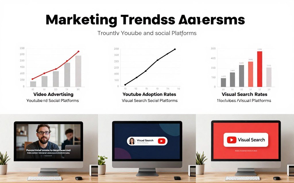 Video advertising growth and visual search trends