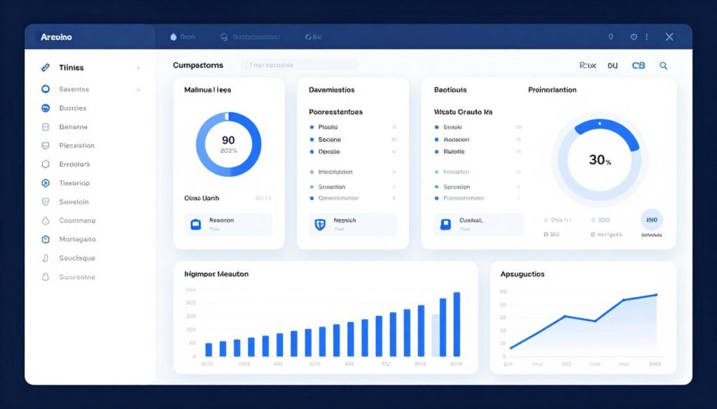 AI-powered geo optimization platform showing automated insights and recommendations for enterprise locations