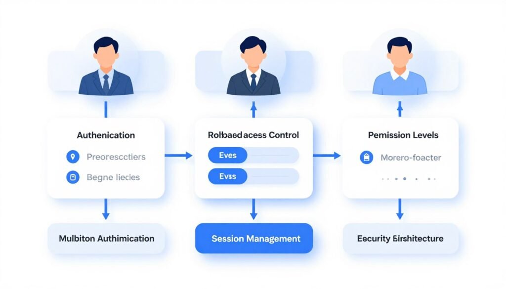 Access control and authentication system architecture