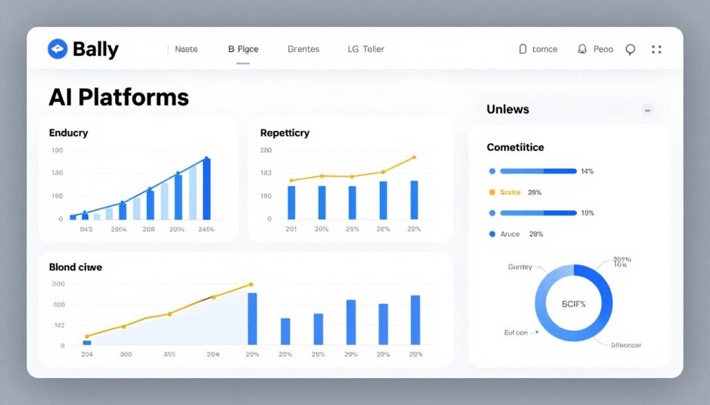 Analytics dashboard tracking brand mentions in AI responses