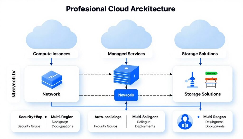 Cloud infrastructure architecture for AI integration services