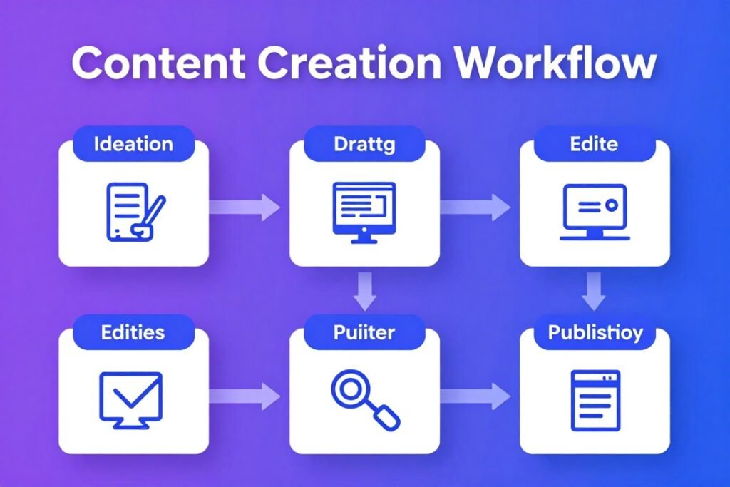 Content creation workflow enhanced by AI GPT integration tools
