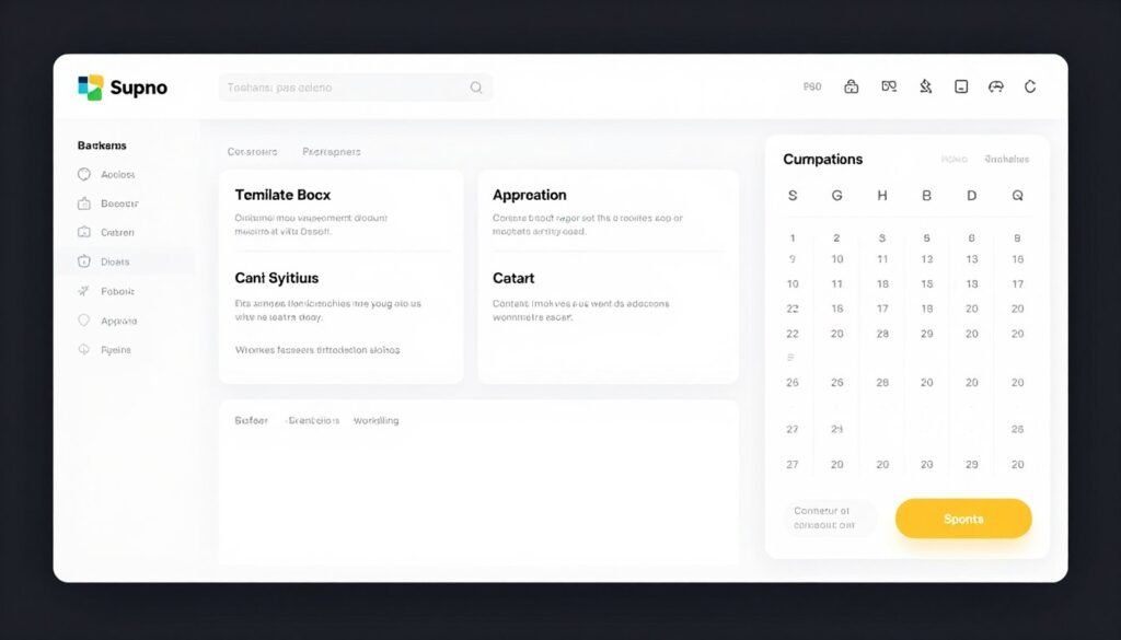 Content management system showing localized content templates for multi-location enterprise brands