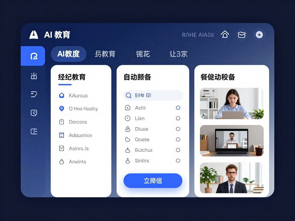 Educational technology platform with AI-powered learning assistance