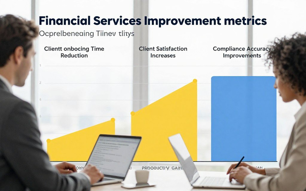 Financial services case study metrics and process improvements