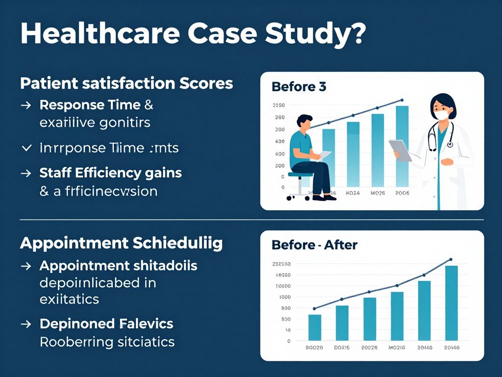 Healthcare provider case study showing patient communication improvements