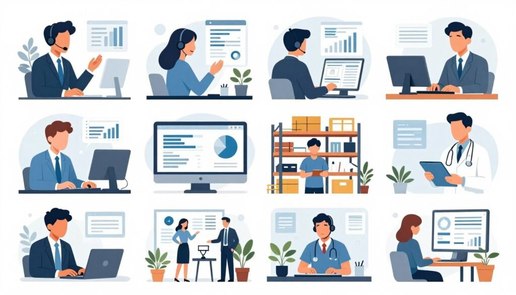 Multiple business use cases for AI and GPT integration across industries