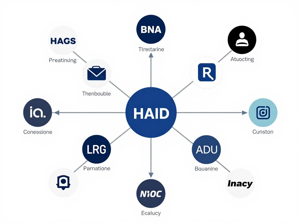 Network of authoritative brand mentions across platforms