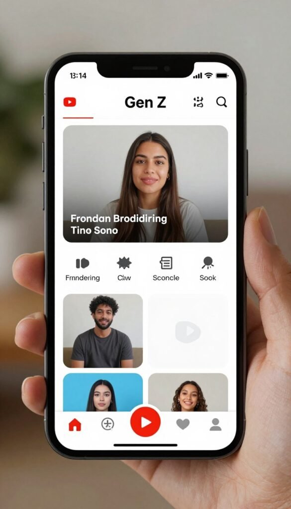 YouTube Shorts ad example showing vertical mobile video format